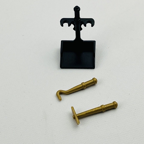 Playmobil Fireplace Tools 5310 Grandpa's Den Replacement Piece Victorian Mansion - Picture 3 of 4